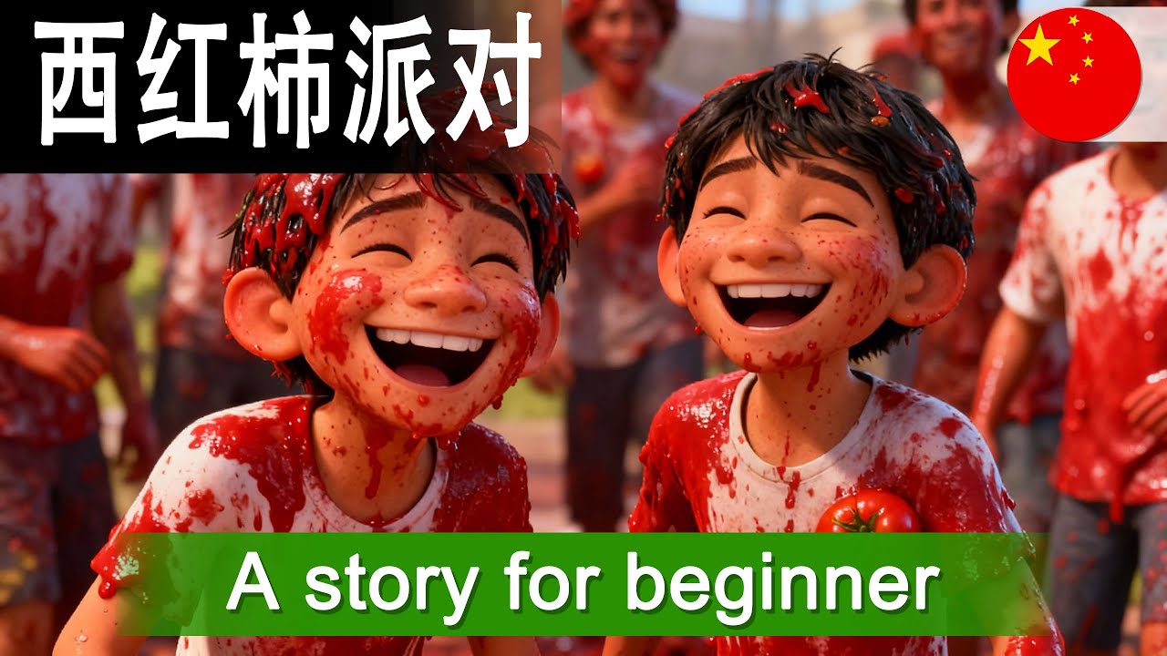 Learn Chinese with a simple story for beginner（A1-A2）