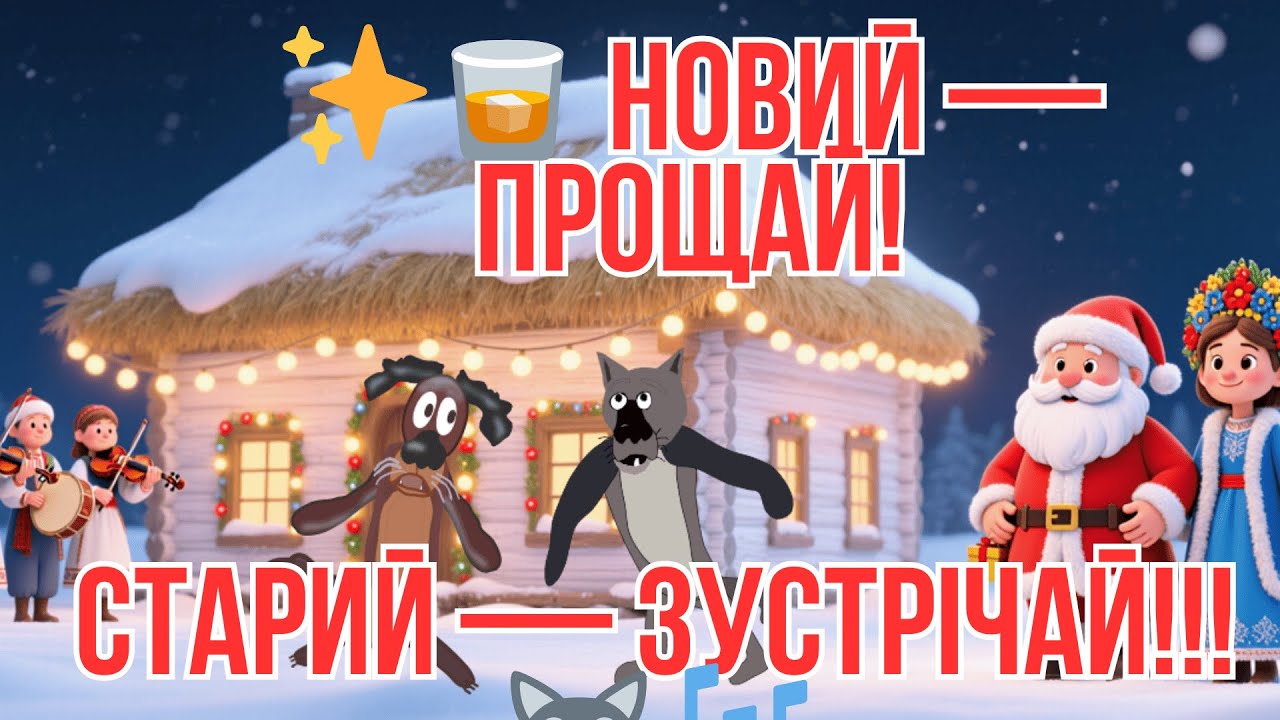 ✨🥃 НОВИЙ — ПРОЩАЙ!СТАРИЙ — ЗУСТРІЧАЙ!!! 🐺🎶