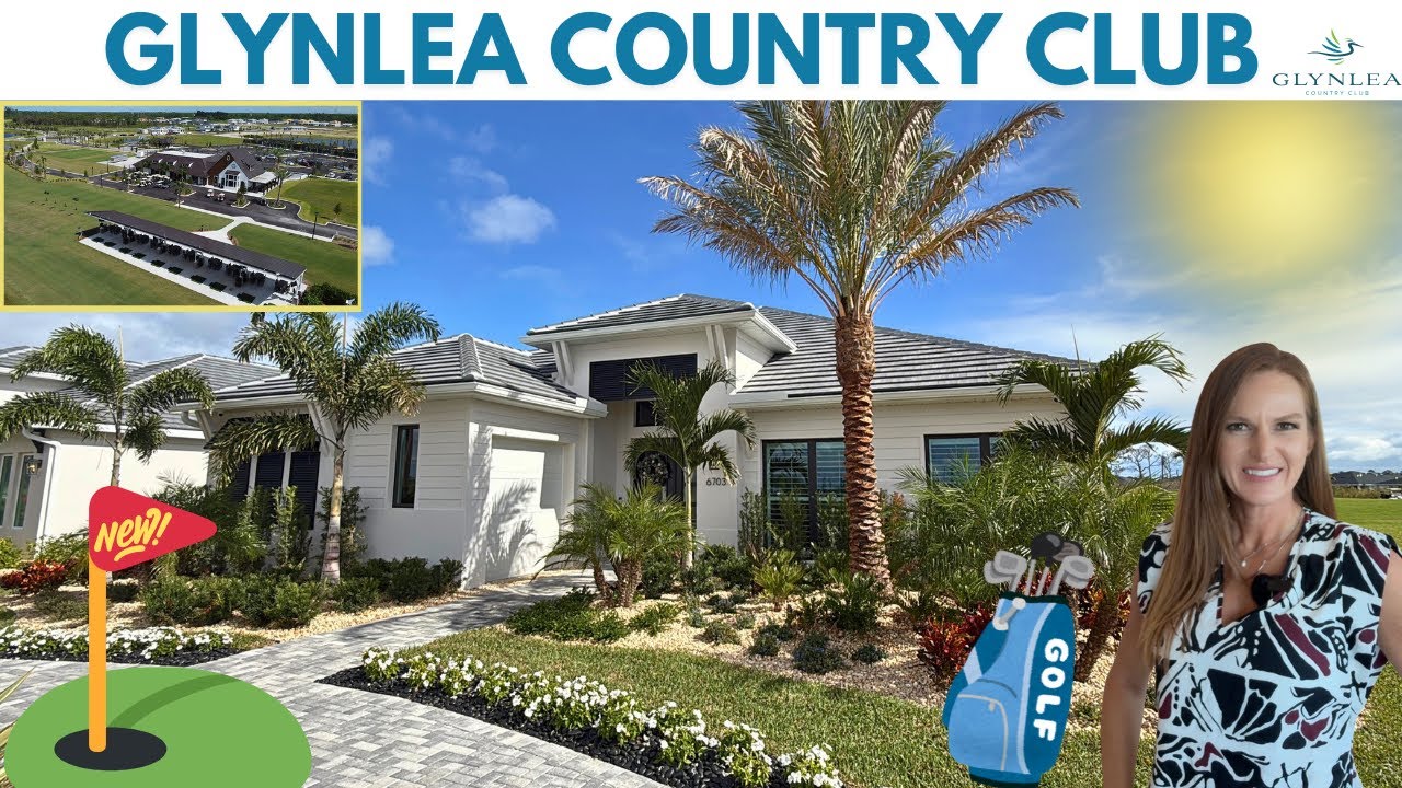 Новый дом с бассейном от Perry Homes в Glynlea Country Club | Порт-Сент-Луси, Флорида | Дома рядо...