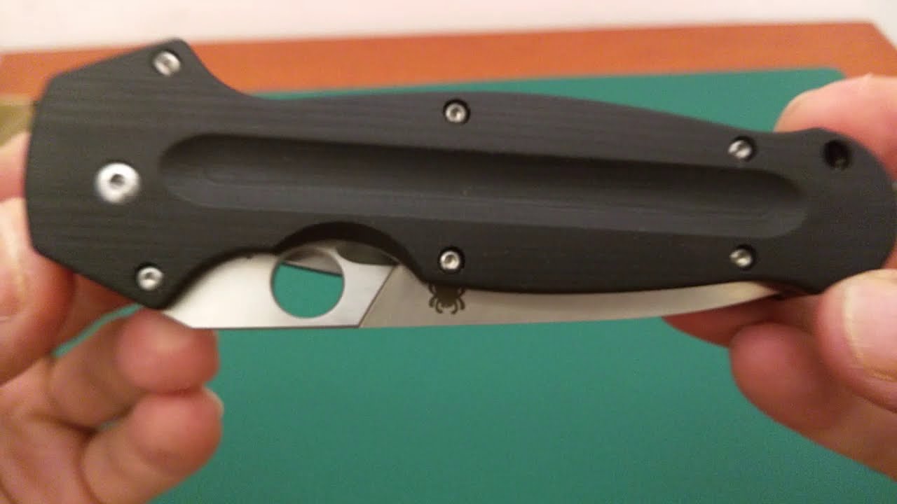 Spyderco EuroEdge от Ali. Кинжал Спайдермена