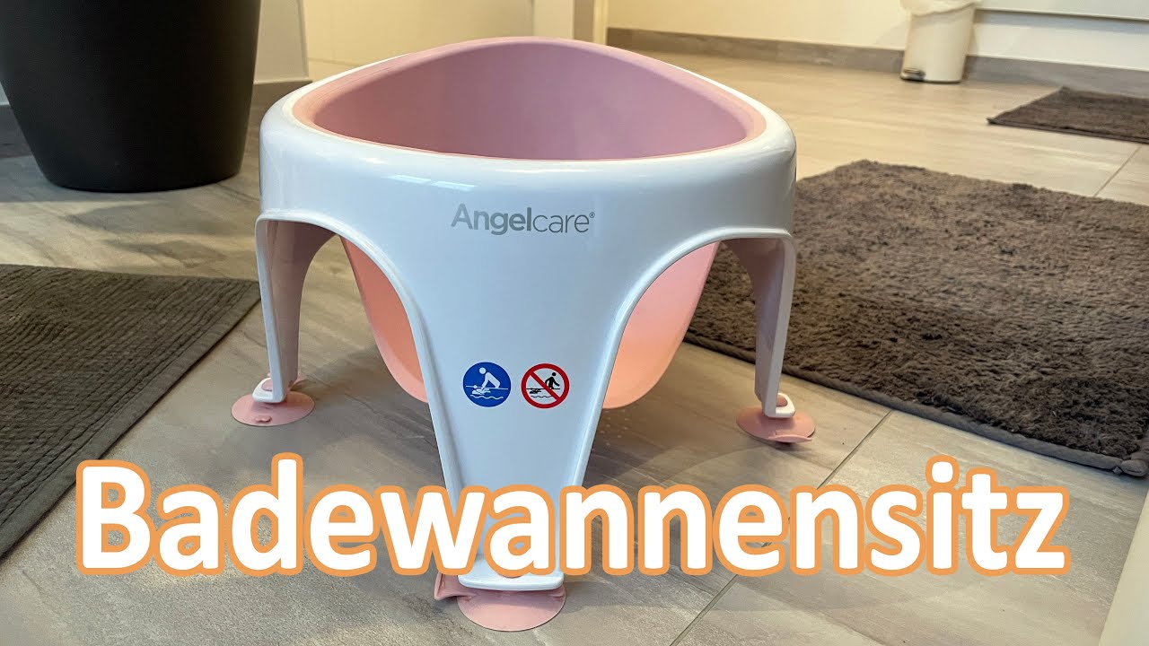 Tipp: Nie wieder Angst vorm Baden - Angelcare Badewannensitz f&uuml;r die Kleinen sicher befestigt