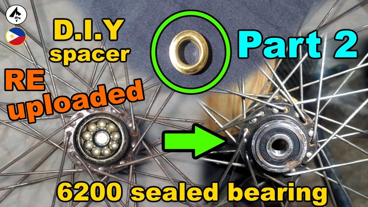 Sealed Bearing 6200 Bike Hub upgrade RE-UPLOADED