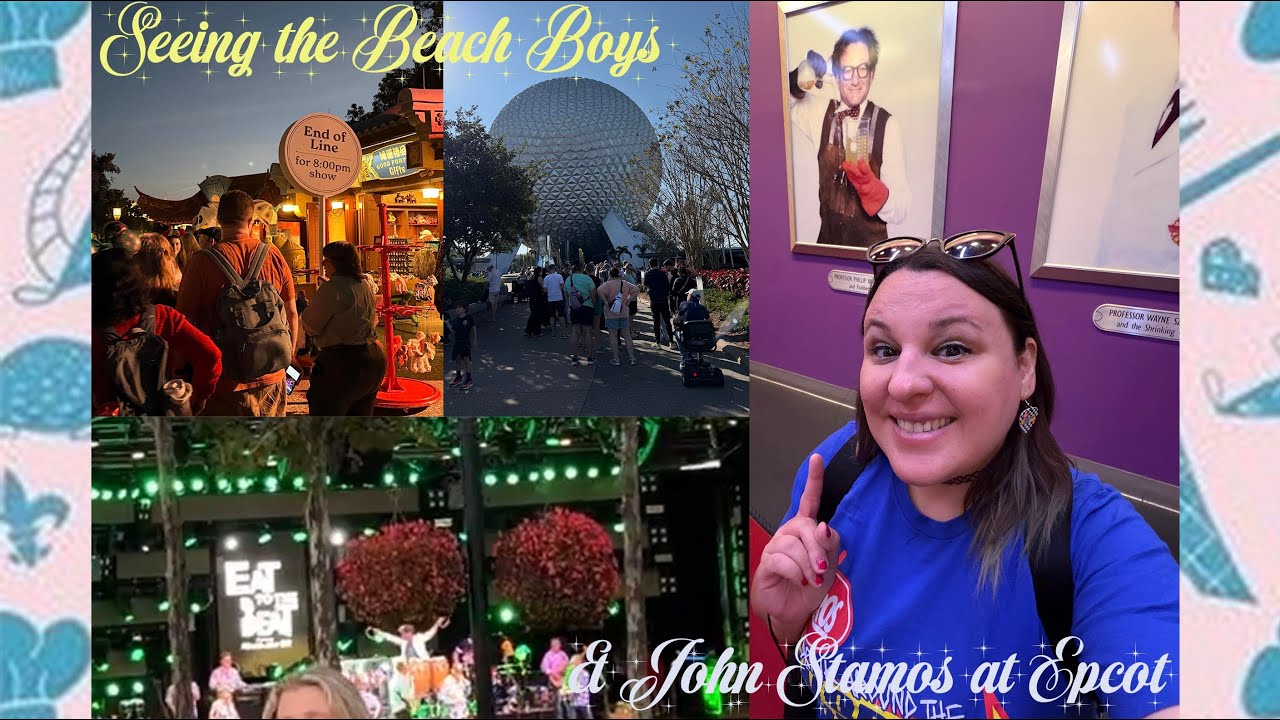 The Most Insane Day at Epcot With The Beach Boys and John Stamos