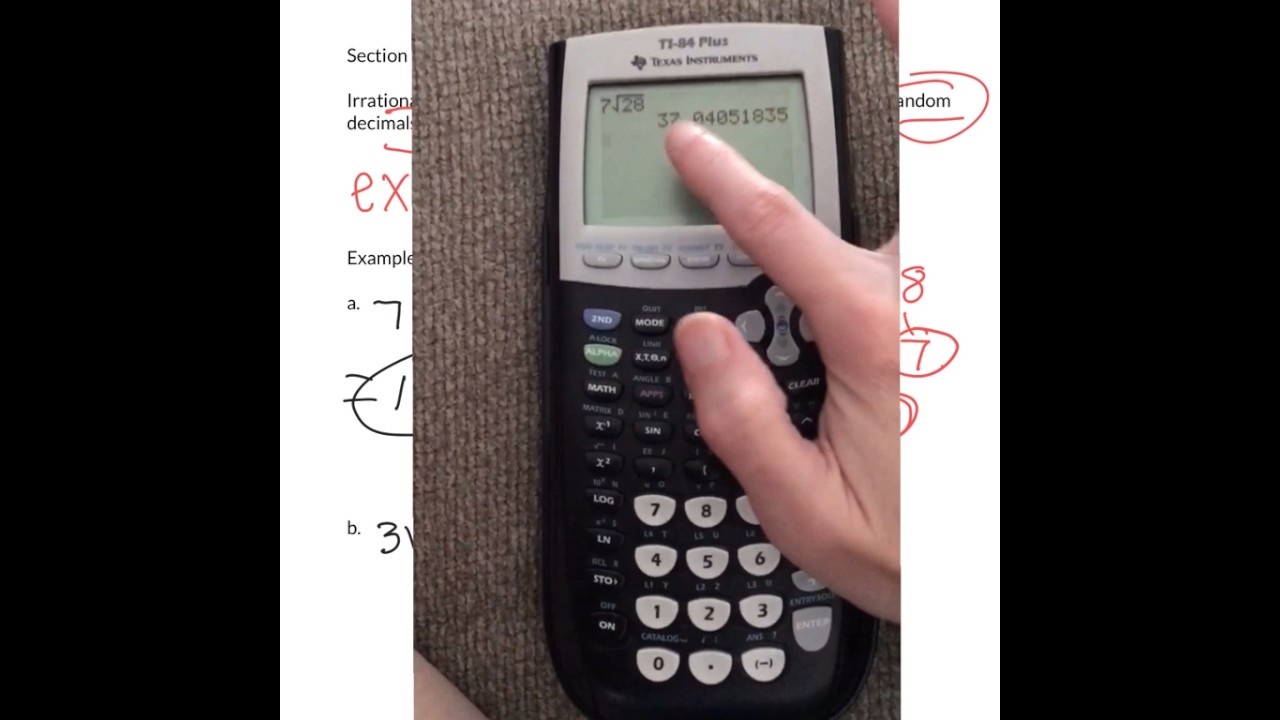 Section 5.4 The Irrational Numbers Part 1