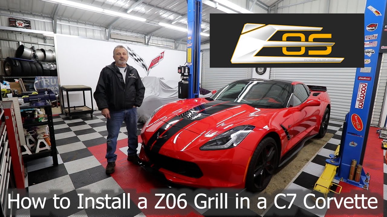How to Install a Z06 Grill in a C7 Corvette