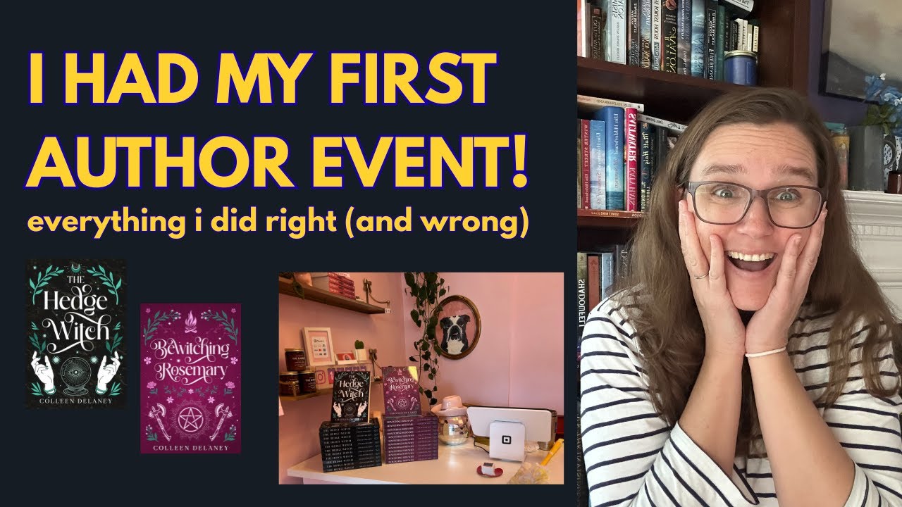 I HAD AN AUTHOR EVENT: From Milwaukee with Love with a romance author