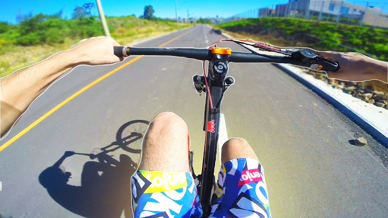 MANDEI UM GRAU NA BIKE DO MEU AMIGO!