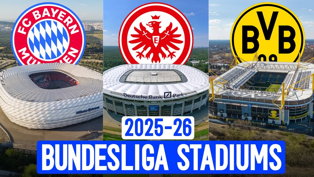 Bundesliga Stadiums Ranked - 2025-26 Season | TFC Stadiums