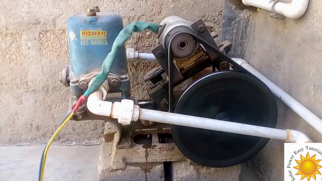 Solar DC water pump (donkey pump ) run from Battery detail in Urdu Hindi