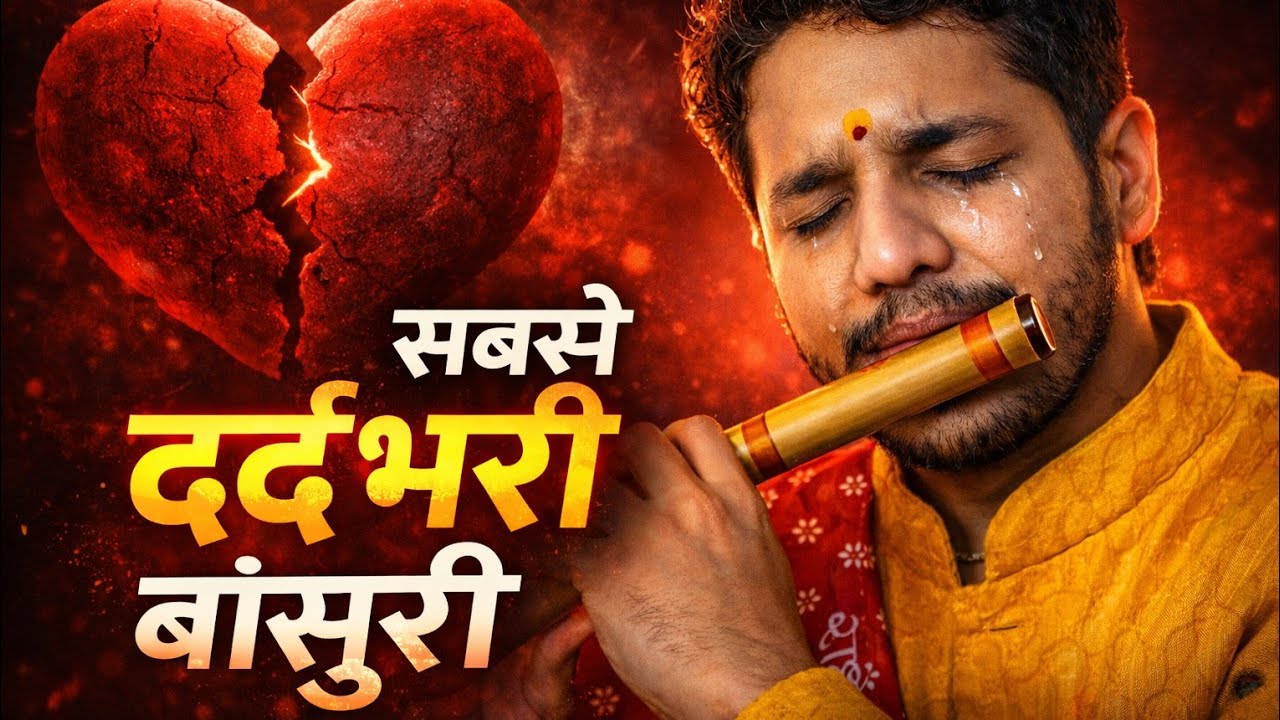 ये दर्दभरी बांसुरी सुनकर आप रो पड़ेंगे… 😢 | Heart Touching Flute 2026
