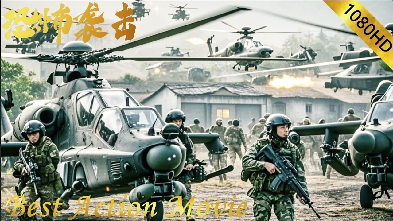 Terrorists attack a border village! Special forces quickly mobilize to rescue hostages ！#movie #hd