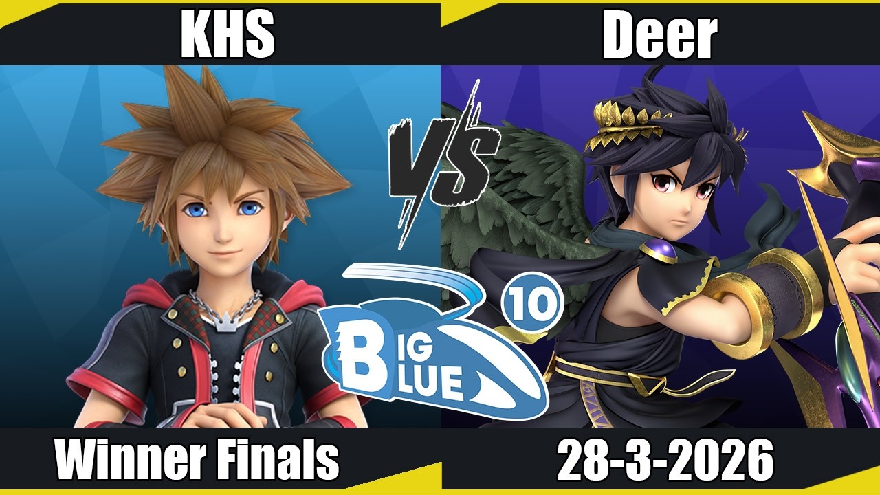 Big Blue 10 - KHS (Sora) vs Deer (Dark Pit) WF - SSBU