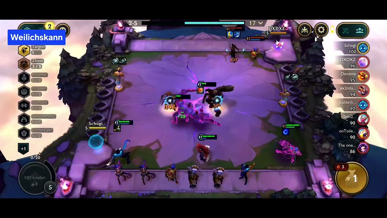 Spiel TFT sagten Sie, es macht Spass sagten Sie;) 2te Runde Volles Video