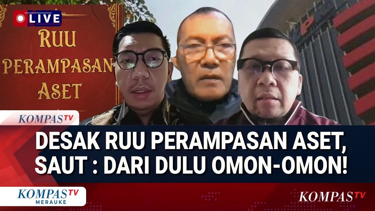 Eks Komisioner KPK Soroti RUU Perampasan Aset Lambat, Begini Jawab DPR Bakom Pemerintah