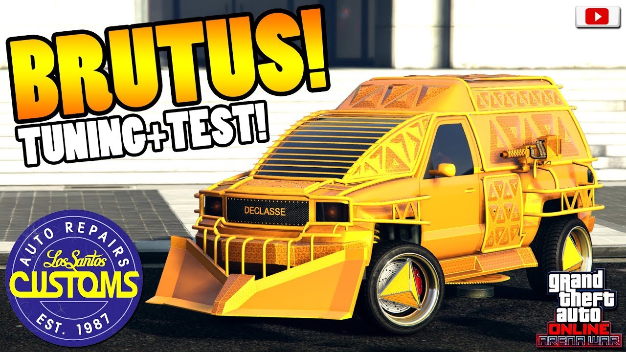 😍🛠Heftiger Tuner Van BRUTUS Tuning+Test!😍🛠[GTA 5 Online Arena War Update DLC]