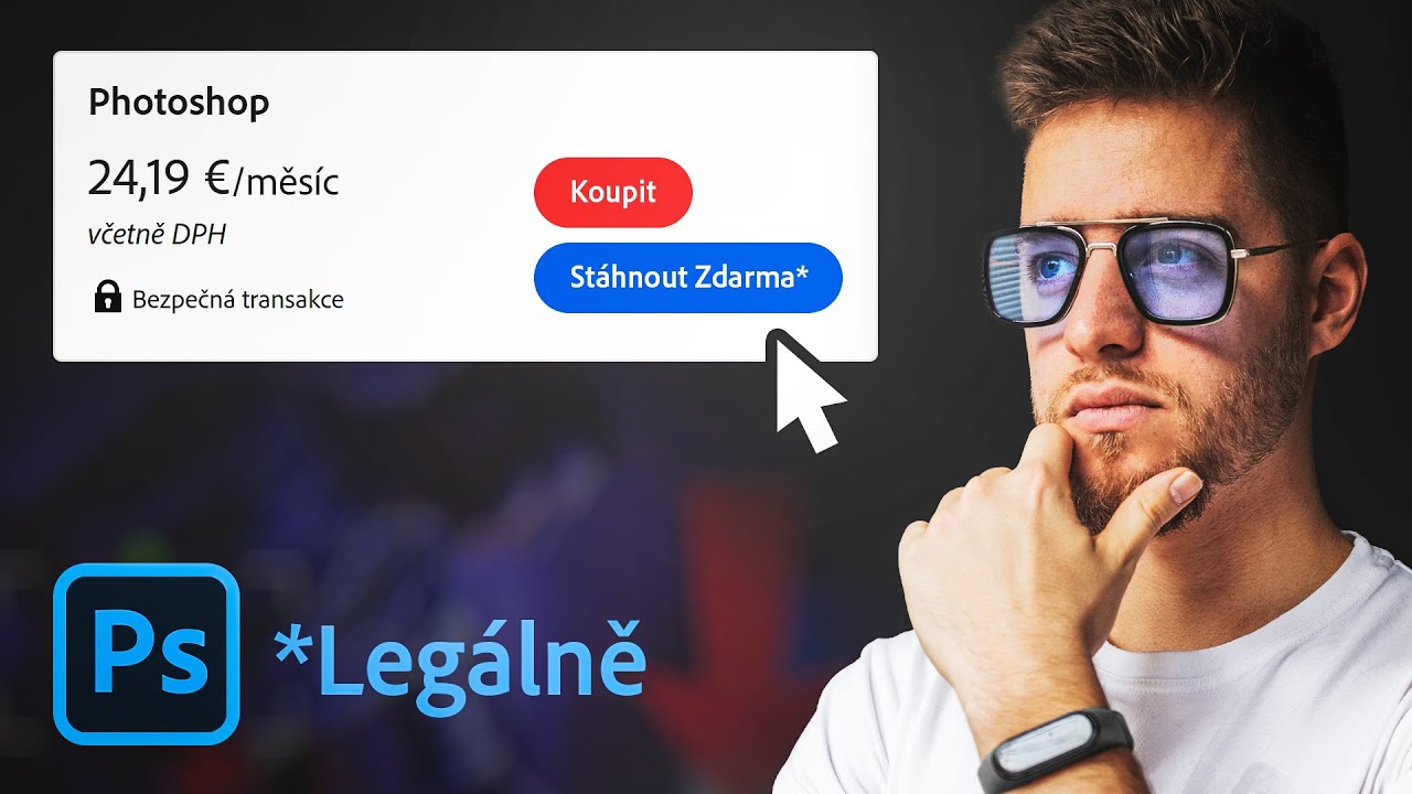 Adobe Photoshop - Jak ho sehnat zdarma | CZ Tutorial