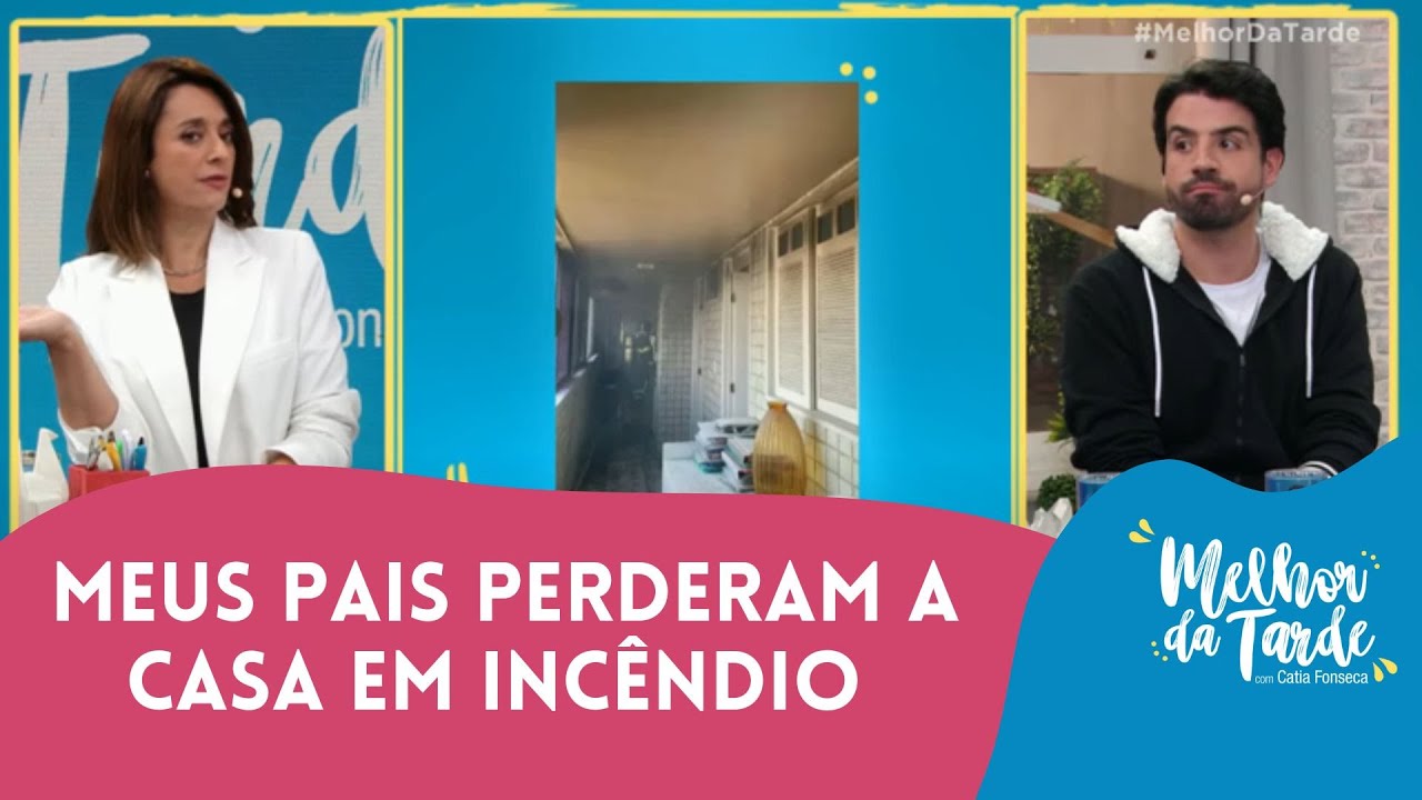 Matheus Baldi lembra que pais perderam casa em inc&ecirc;ndio | Melhor da Tarde
