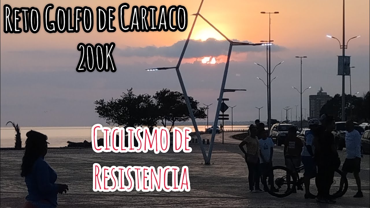 Reto ciclístico Golfo de Cariaco - De Cumaná pa Araya