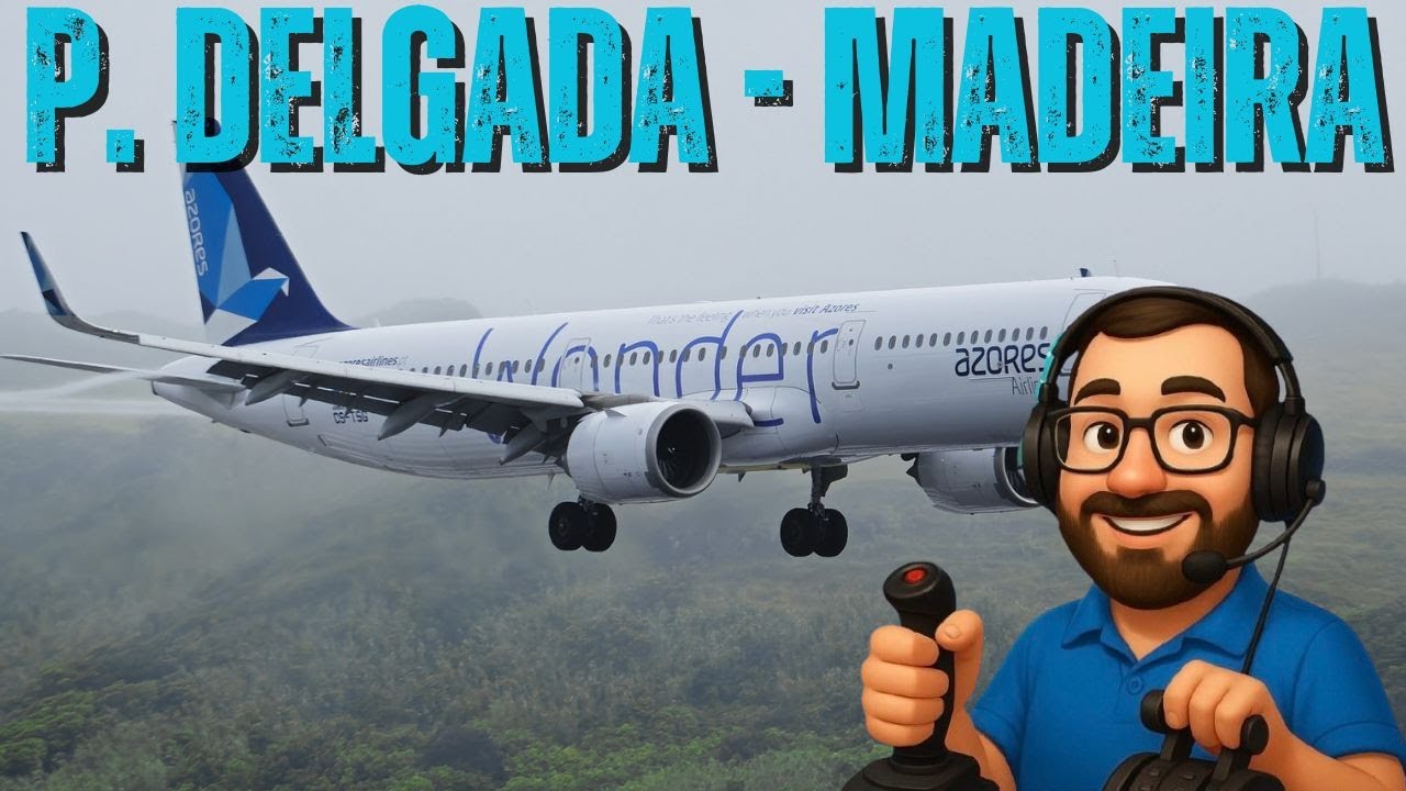 Voo de São Miguel á Madeira no A321neo da Azores Airlines ✈️