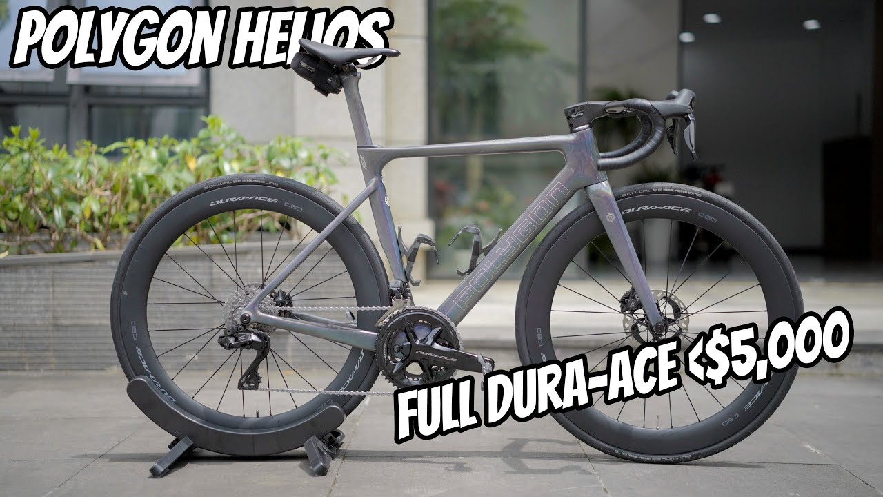 Less than $5k for a FULL DURA ACE Di2 road bike. Polygon Helios Review