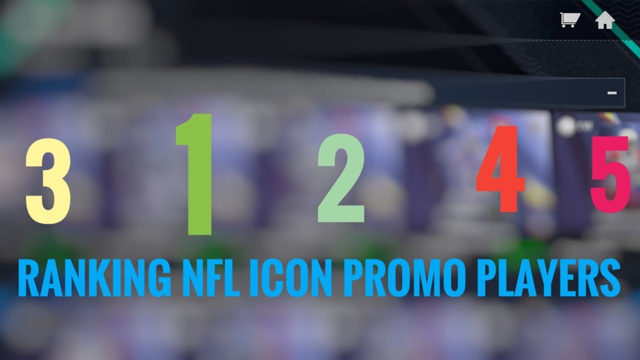 RANKING NFL ICON PROMO PLAYERS!!! madden mobile 21
