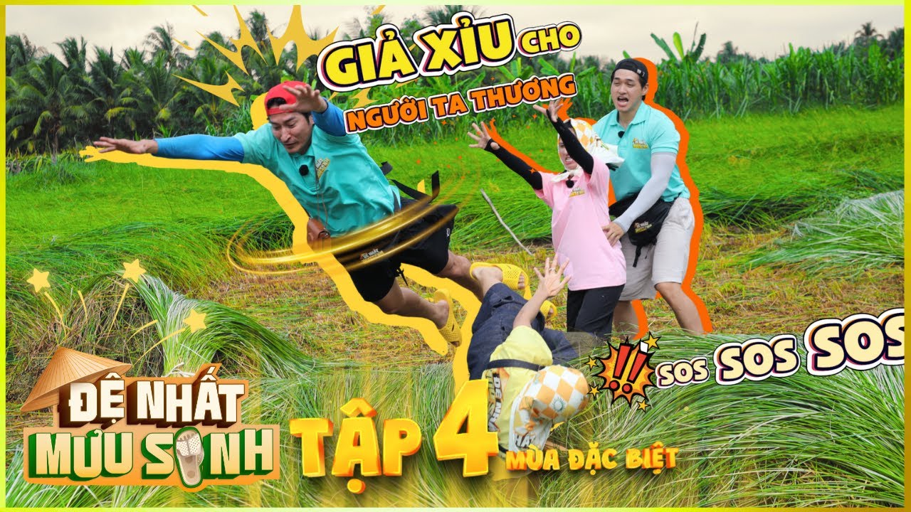 ĐỆ NHẤT MƯU SINH Mùa Đặc Biệt Tập 4 | HUY KHÁNH bất ngờ ngất xỉu trong lúc làm việc tại ruộng lác