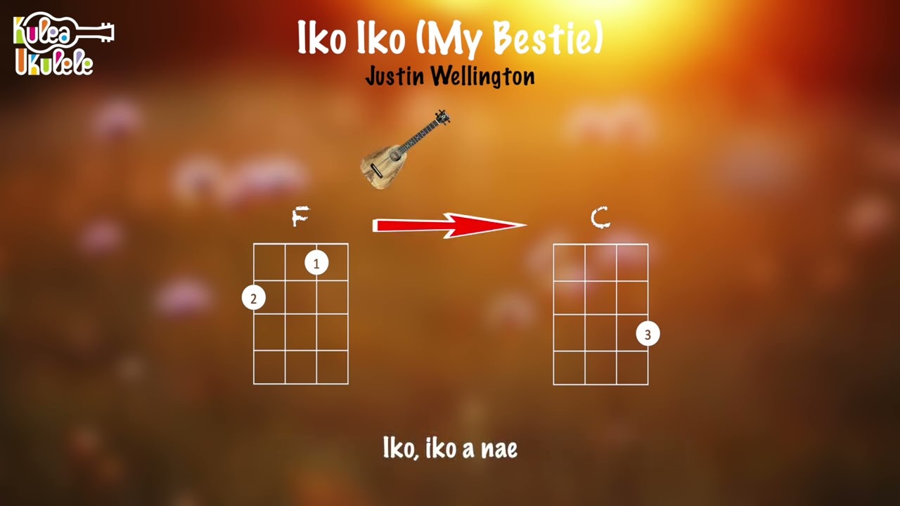 Iko Iko (My Bestie) with Lyrics - Ukulele play along (F and C) with Lyrics