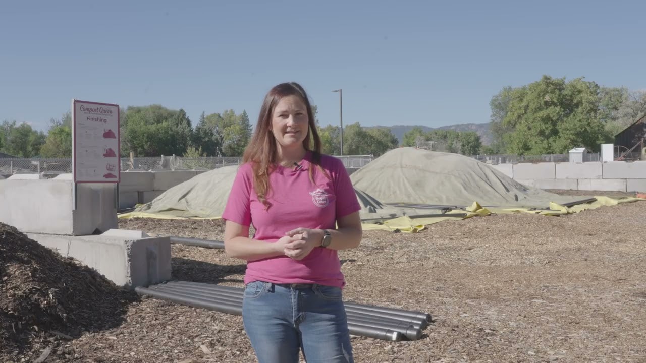 Compost Queen Covered Aerated Static Pile Composting