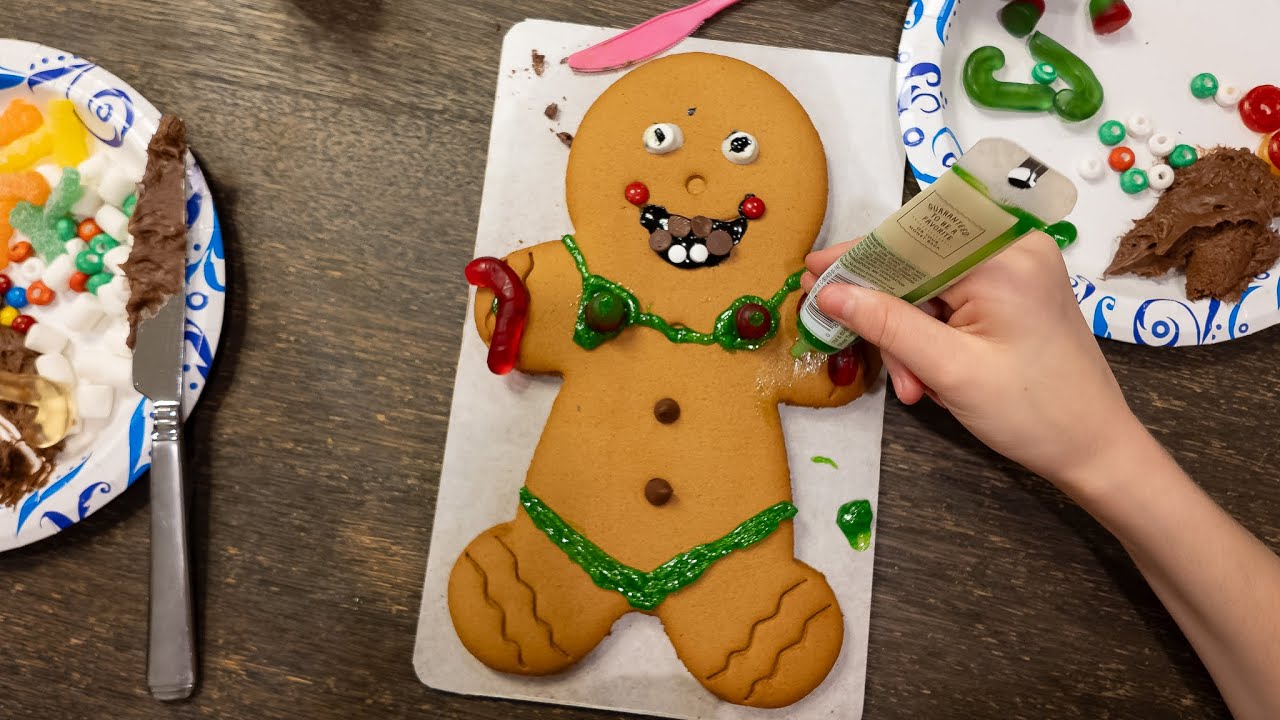 Making Gingerbread Cookies - 2024