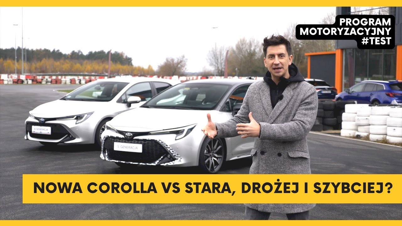 NOWA TOYOTA COROLLA. 4. generacja VS. 5. generacja hybrydy. Kt&oacute;ra pali mniej? A kt&oacute;ra jest szybsza?