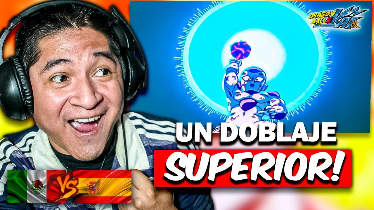 Goku lanza la GENKIDAMA a Freezer en Latino🆚Castellano: La ACTUACIÓN es Clave | Comparación Doblaje