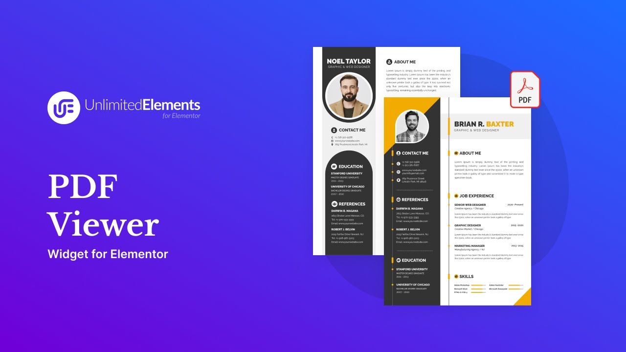 How to embed a PDF in Elementor? (Free)