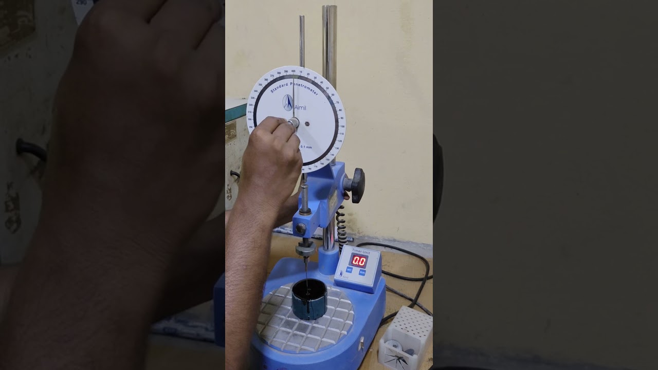 Penetrations testing of Bitumen VG-40.