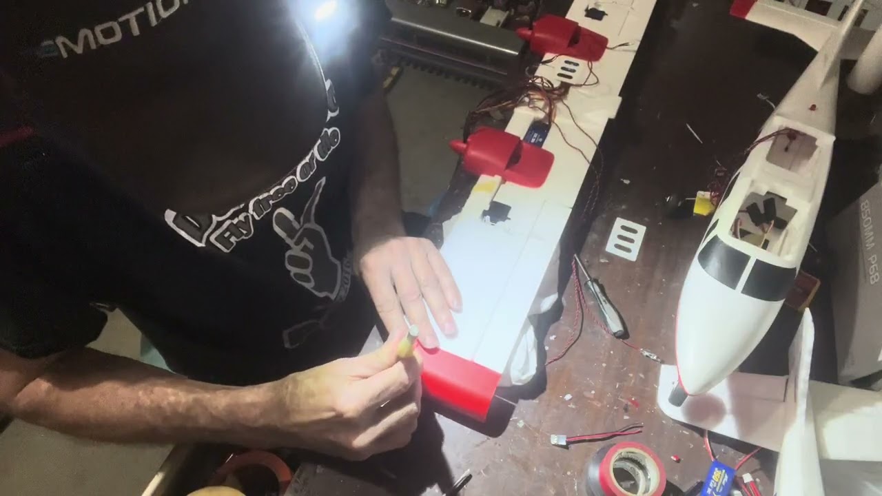 Installing LEDs in a X-Fly P68