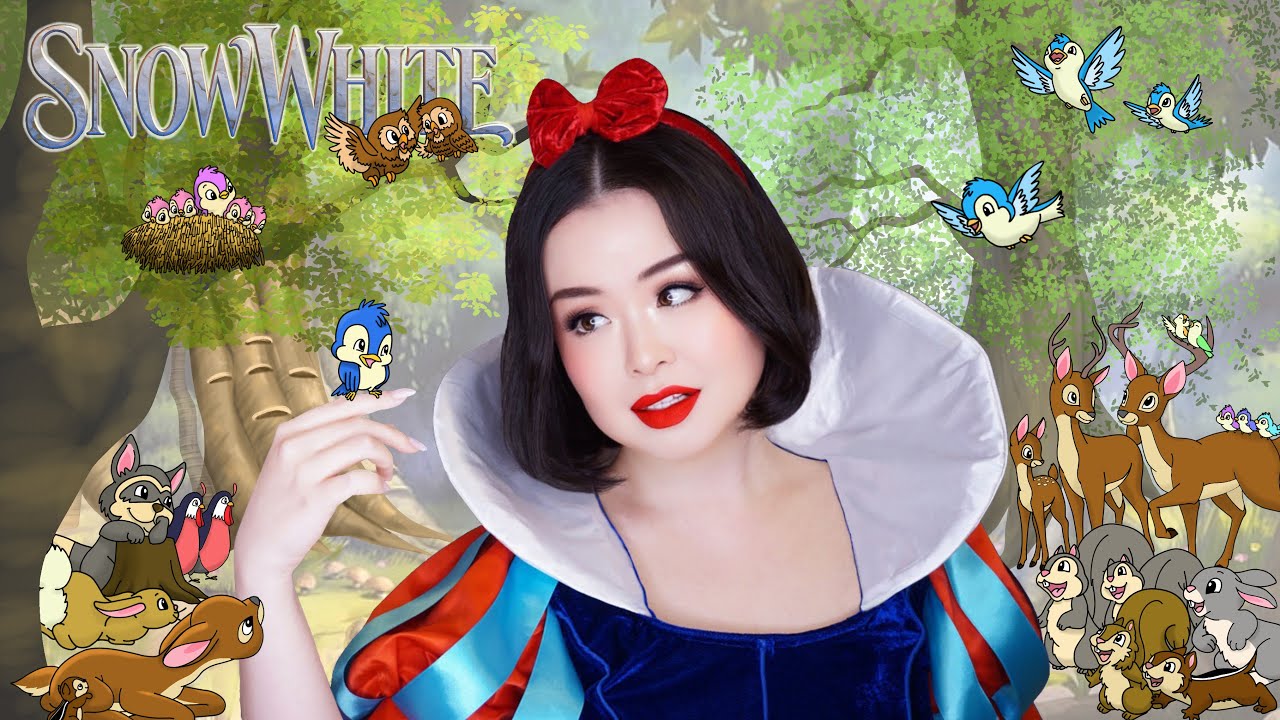 SNOW WHITE🍎 Makeup Tutorial 【白雪姫メイク】