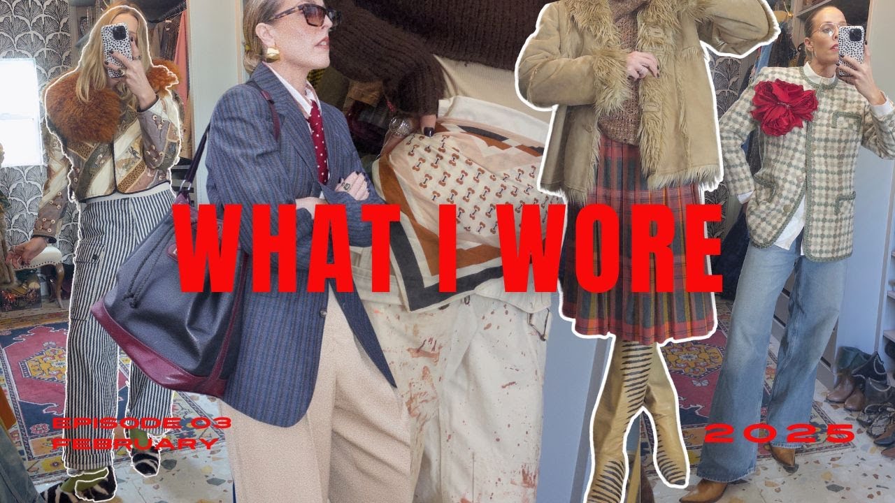 Every Outfit I Wore during a Week in Winter/ WHAT I WORE