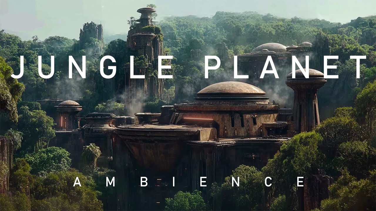 J U N G L E P L A N E T | Outpost (Ambience + Ambient Synthwave)