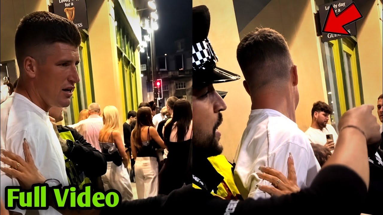 Brydon Carse Handcuffed by Police Outside Derby Nightclub | Brydon Carse nightclub incident