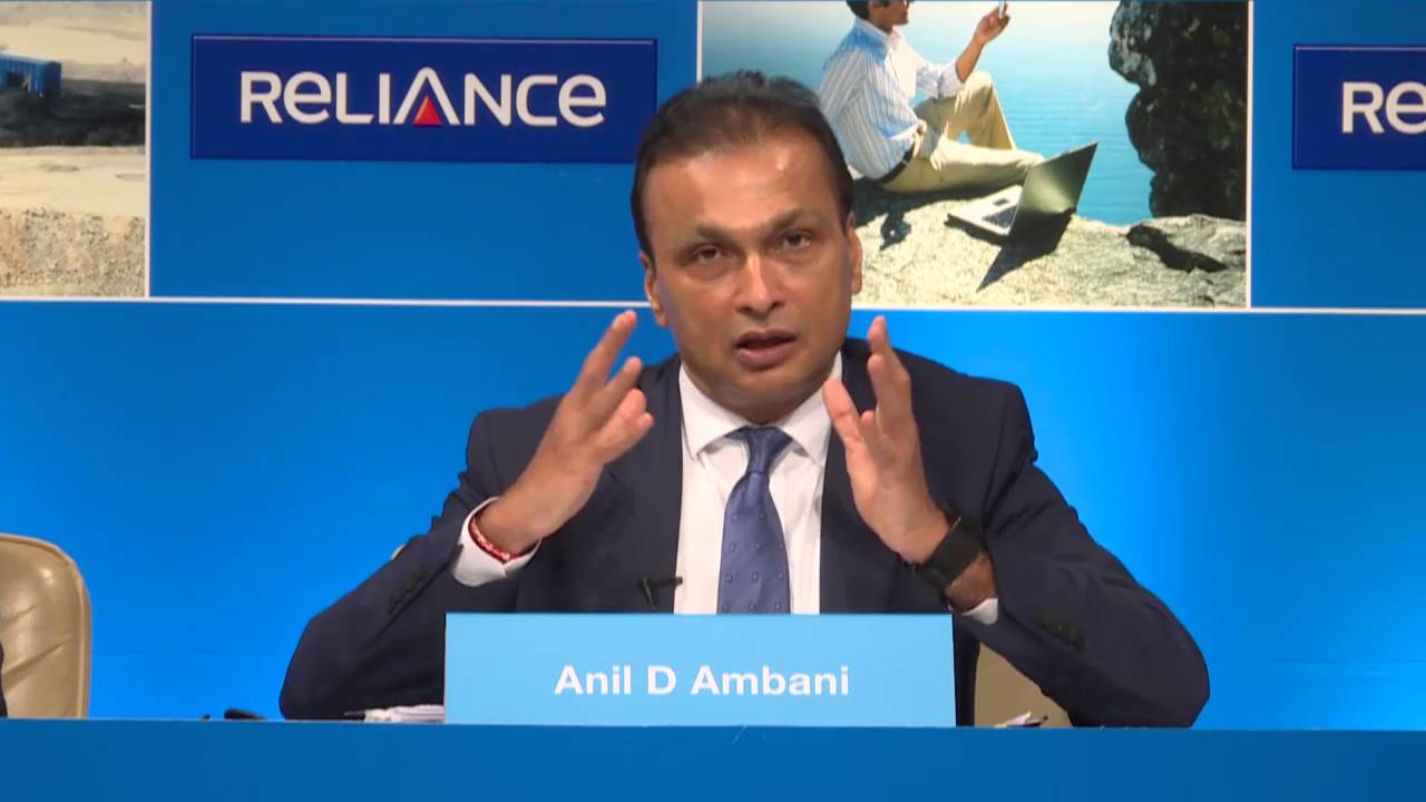 Chairman Mr. Anil Ambani's speech at the Reliance Capital Annual General Meeting 2016.