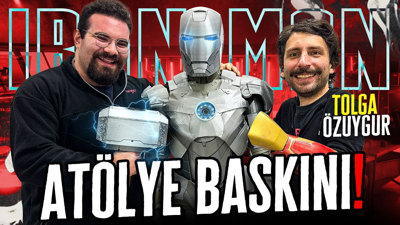 IRON MAN ATÖLYE BASKINI!​