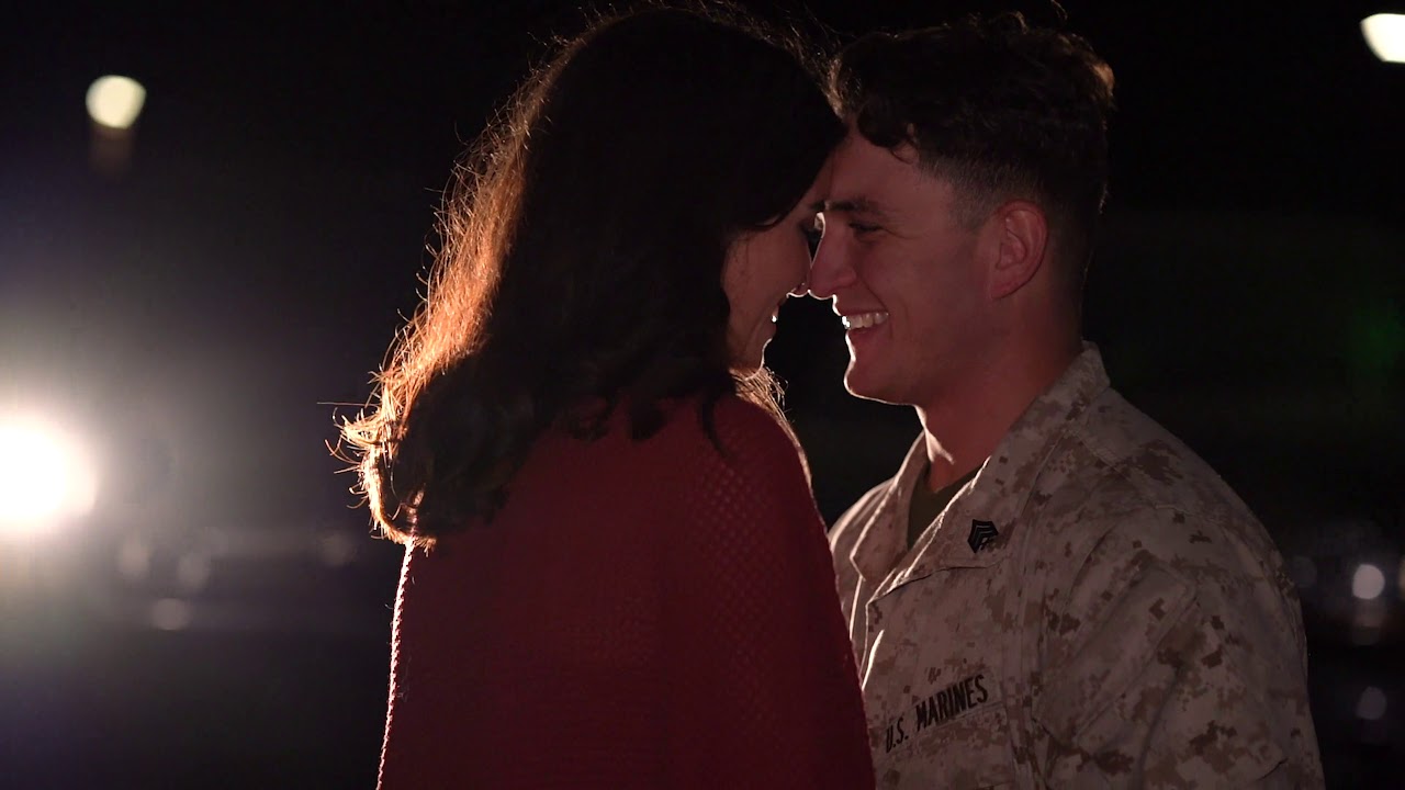 Marine Corps couple reunites for a COVID-19 Military Homecoming 2020 - Camp Pendleton, CA