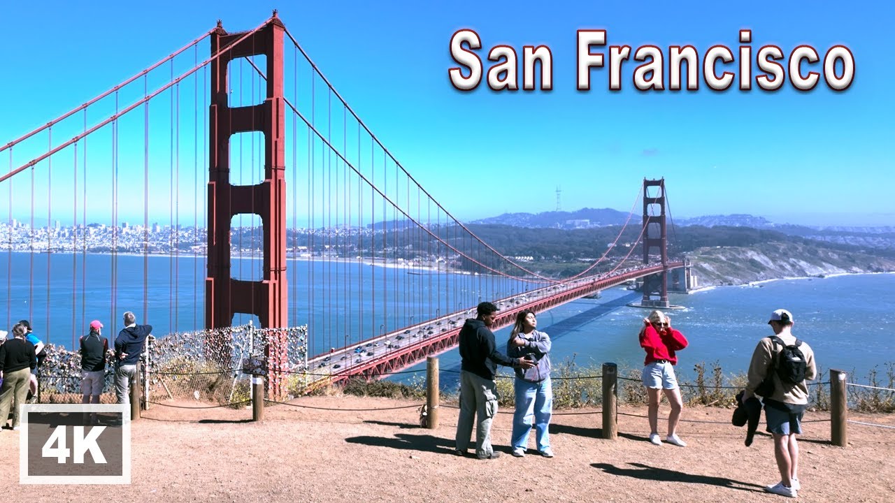 Places to Visit in San Francisco: Battery Spencer Walking Tour | Epic View of the Golden Gate Bridge