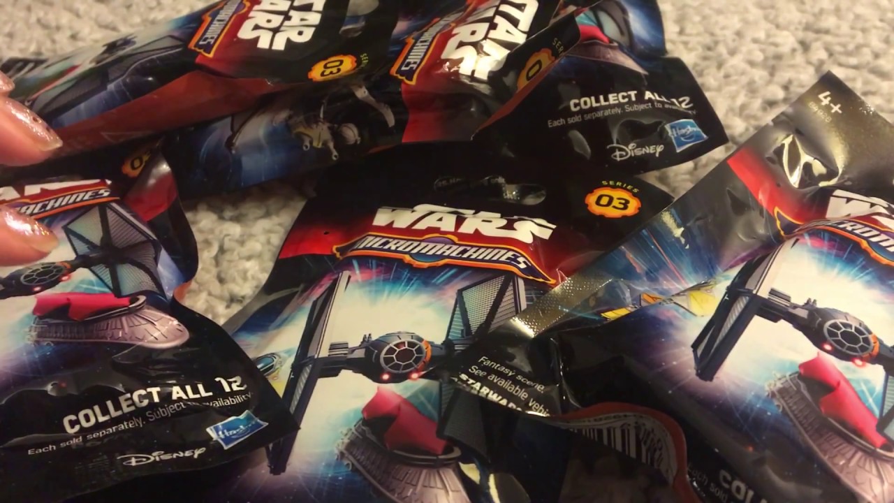 ASMR Star Wars Blind Bags Opening (whispered)
