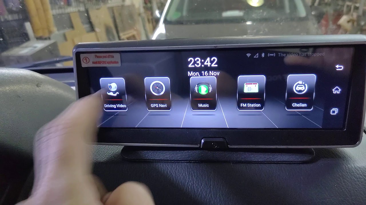 Adaptacion pantalla Android en Mitsubishi Montero
