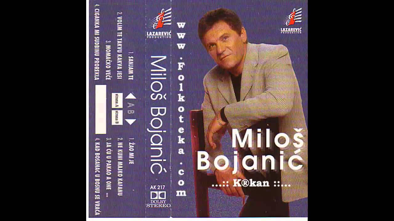 Milos Bojanic - Sanjam te - (Audio 1998) HD