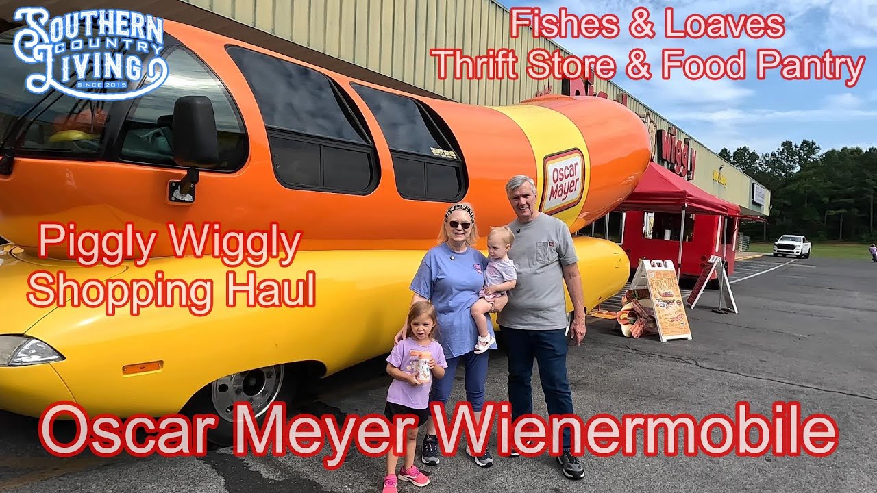 Oscar Meyer Wienermobile  --  Piggly Wiggly Haul  --  Fishes and Loaves Thrift Store & Food Pantry