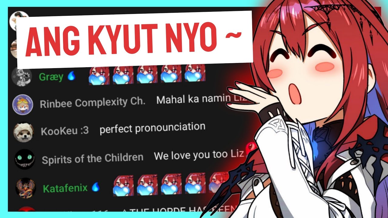 Liz Amazes Chat With Her Tagalog Pronunciation