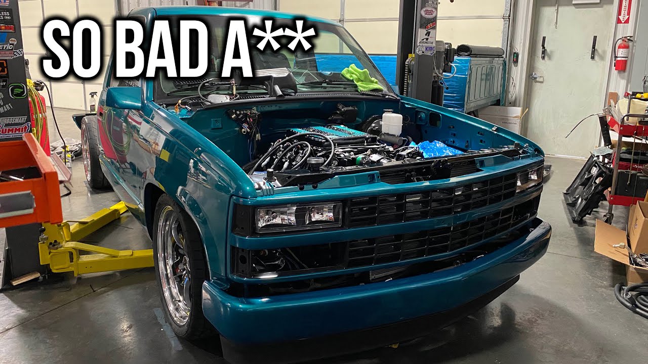 The LT4 swapped 1993 Chevy truck is almost DONE!!