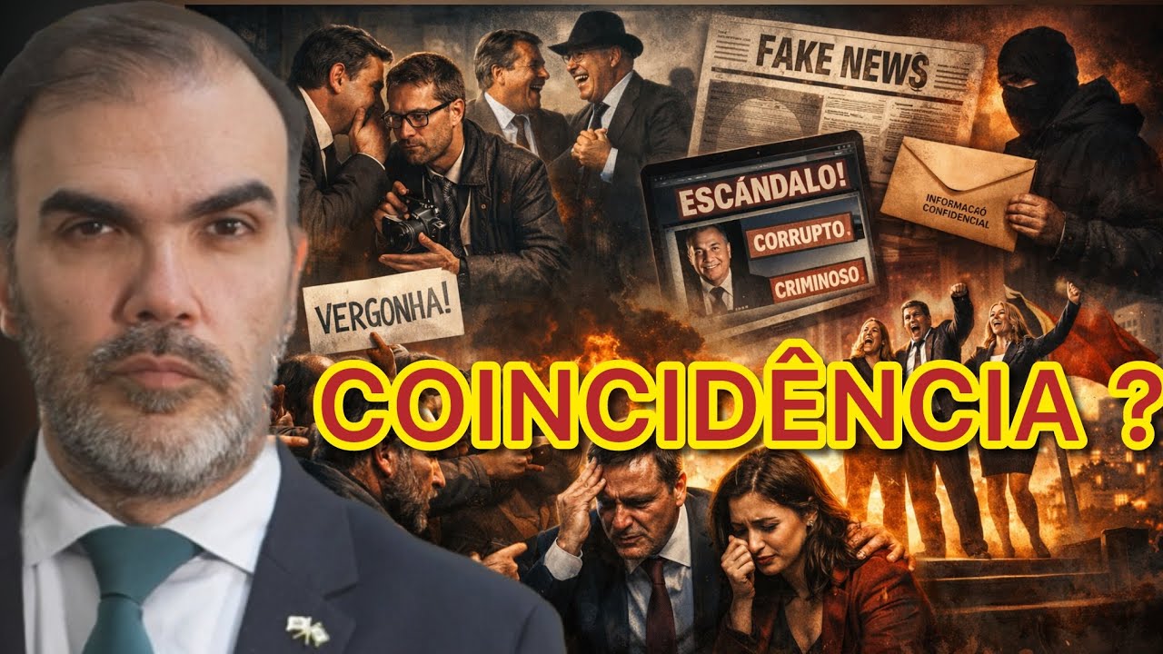 Teoria da conspiração? Só comentei 😎