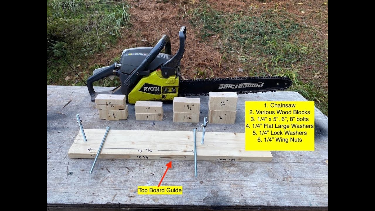 Chainsaw Mill: Home-Made Alaskan Chainsaw Mill